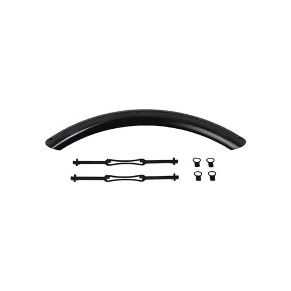Ortlieb Quick-Rack Mudguard - 72mm, Black (Bicycle Fenders) – showcase image