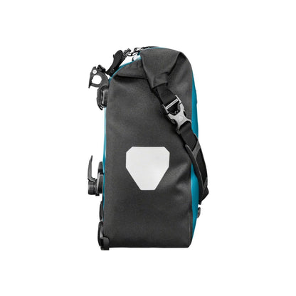 Ortlieb Sport-Roller Classic Pannier - 25L, Pair, Petrol/Black (Bicycle Bags & Panniers) – detail angle