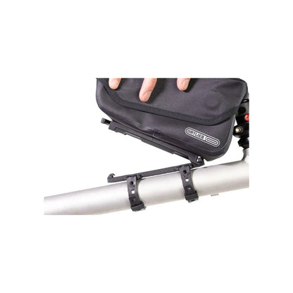 Ortlieb Toptube Bag - 1.5L, Black (Bicycle Bags & Panniers) – front profile (view 9 of 9)