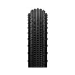 Panracer Panaracer GravelKing SK Tire - 700 x 28, Clincher, Folding, Black (Bicycle Tires) – front profile