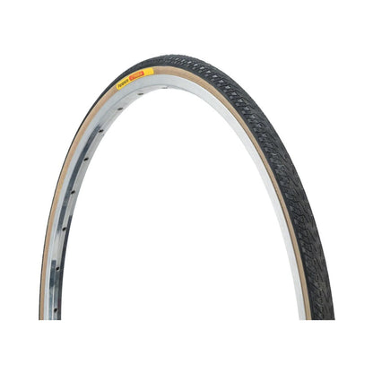 Panracer Panaracer Pasela Tire - 27 x 1-1/4, Clincher, Wire, Black/Tan, 60tpi (Bicycle Tires) – detail angle