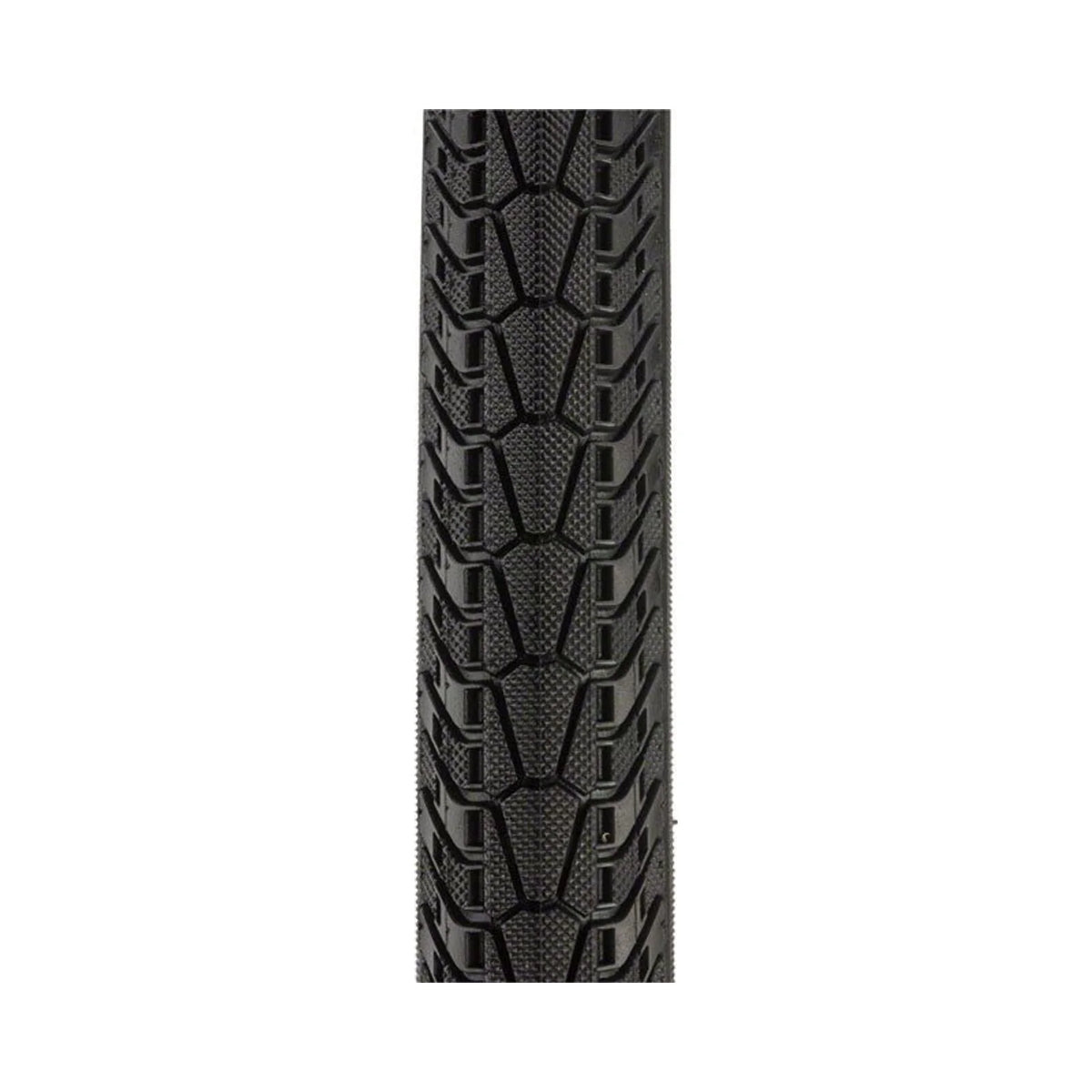 Panracer Panaracer T-Serv Protite Tire - 26 x 1.25, Clincher, Folding, Black, 60tpi (Bicycle Tires) – front profile