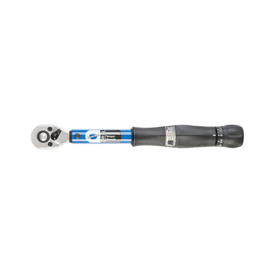 Park Tool TW-5.2 3/8" Ratcheting Click-Type Torque Wrench , 2-14 Nm Range – close-up detail