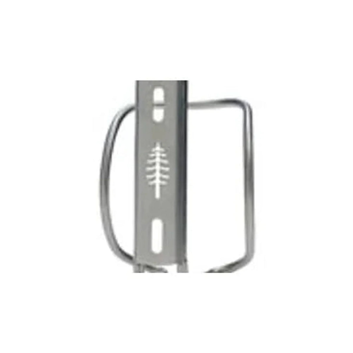 PDW ZigZag Water Bottle Cage - Silver (Water Bottle Cages) – studio photo