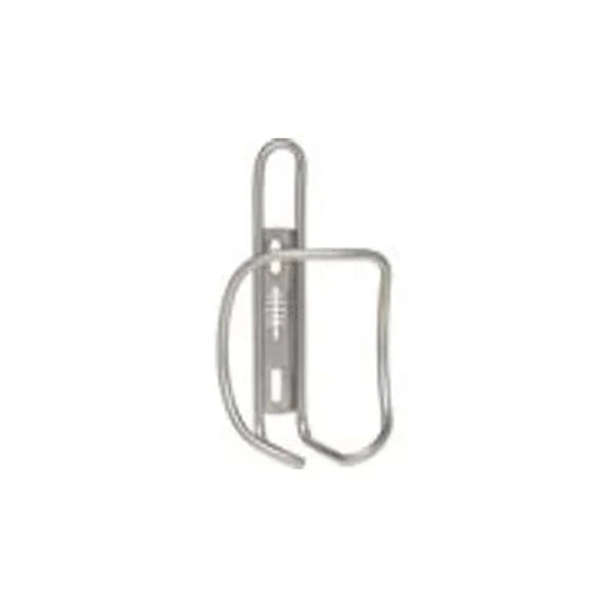 PDW ZigZag Water Bottle Cage - Silver (Water Bottle Cages) – front profile