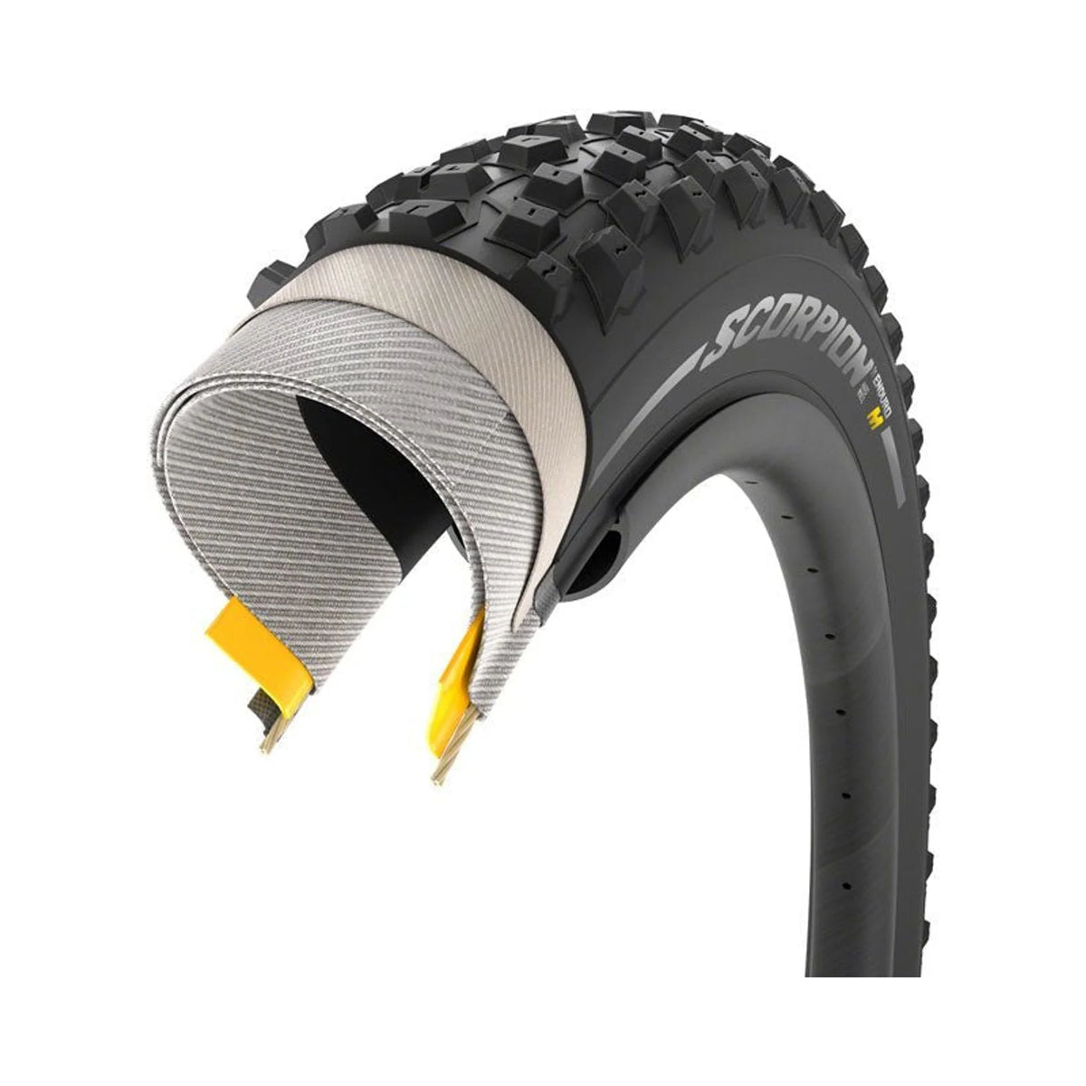 Pirelli Scorpion Enduro M Tire - 29 x 2.4, Tubeless, Folding, Black, ProWall, SmartGrip Gravity (Bicycle Tires) – product