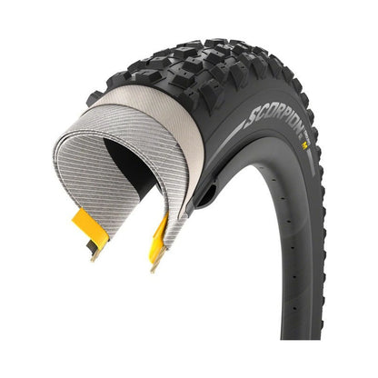 Pirelli Scorpion Enduro M Tire - 29 x 2.4, Tubeless, Folding, Black, ProWall, SmartGrip Gravity (Bicycle Tires) – product