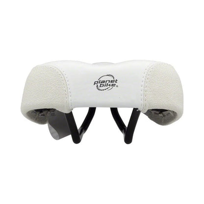 Planet Bike Little A.R.S Saddle - Steel, White, Youth, Small (Bicycle Saddles) – studio photo