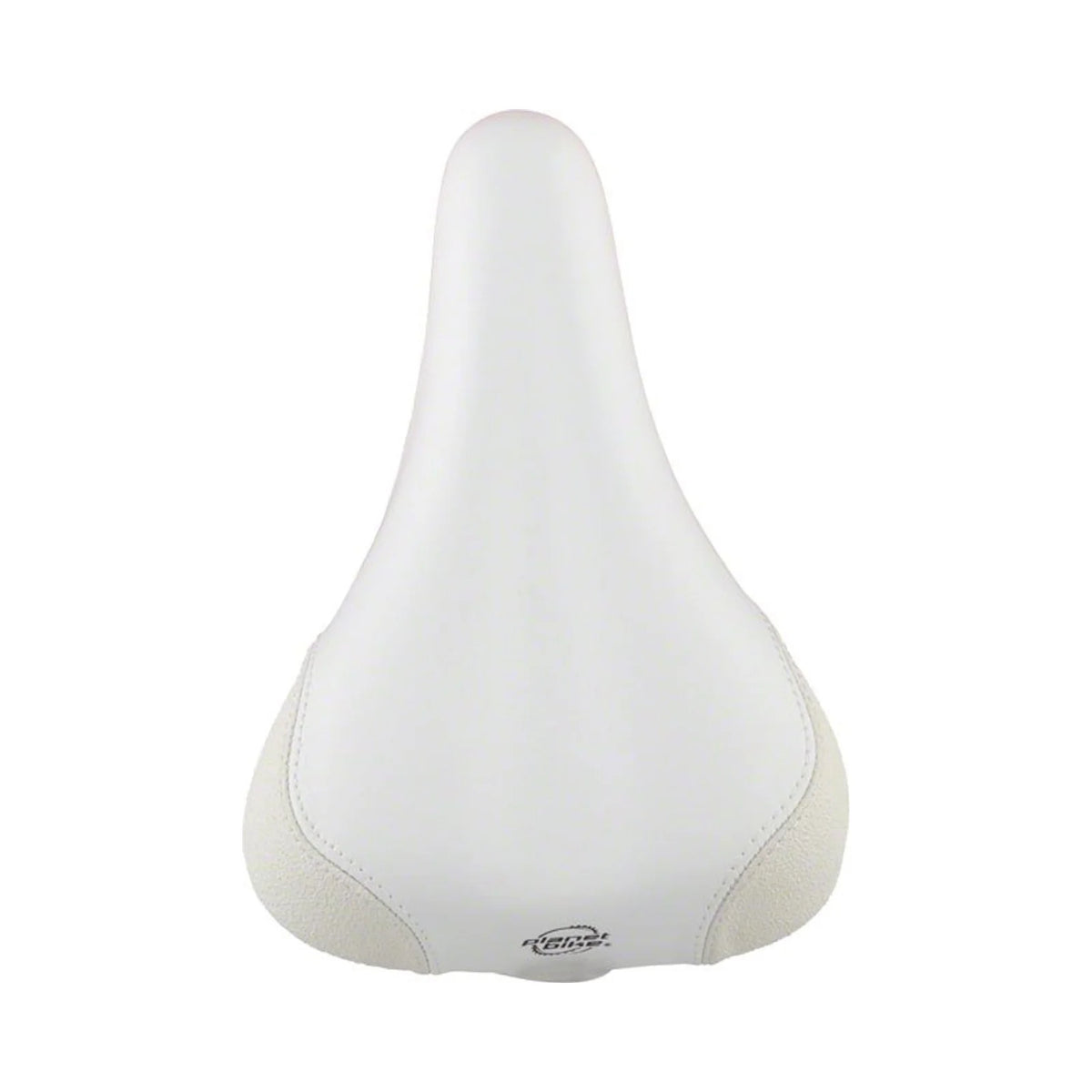 Planet Bike Little A.R.S Saddle - Steel, White, Youth, Small (Bicycle Saddles) – front profile