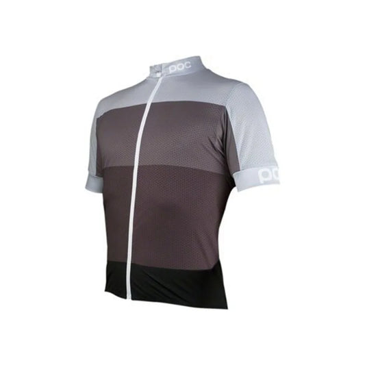 POC Fondo Light Men's Short Sleeve Jersey: Phopsphite Multi Gray (Cycling Jerseys) – detail angle