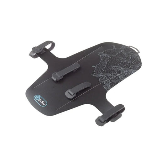 Portland Design Works Mud Shovel 6.5 Fat Fender - Fork Mount, Black (Bicycle Fenders) – studio product photo