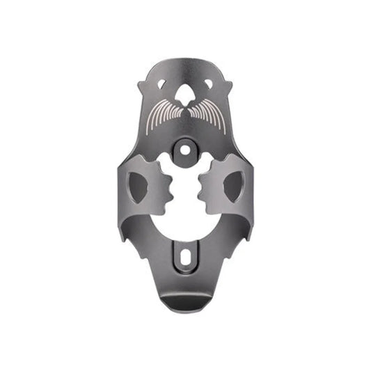 Portland Design Works Otter Water Bottle Cage - Gray (Water Bottle Cages) – studio product photo