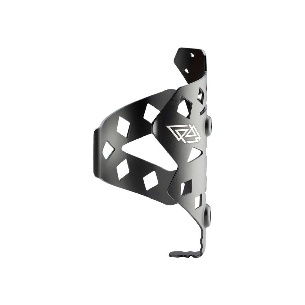 Portland Design Works PDW Rattlesnek Kej Water Bottle Cage - Black, Right Opening (Water Bottle Cages) – detail angle