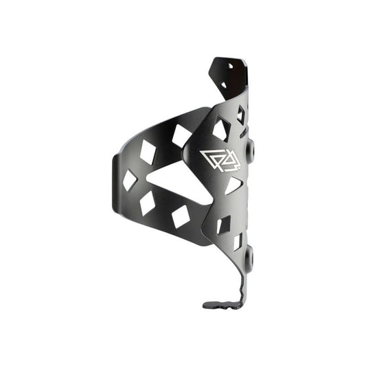 Portland Design Works PDW Rattlesnek Kej Water Bottle Cage - Black, Right Opening (Water Bottle Cages) – detail angle