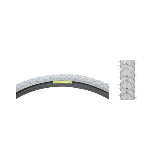 Primo Wheelchair Tire - 24 x 1 3/8, Clincher, Wire, Gray/Black (Bicycle Tires) – studio product photo