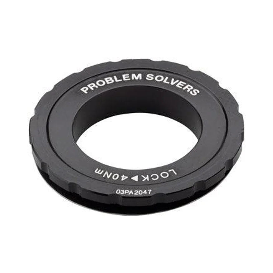 Problem Solvers Center-lock Lockring for 12,15,20 mm Thru-Axle (Disc Rotor Parts and Lockrings) – studio product photo