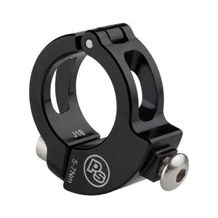 Problem Solvers I-Spec II Shifter / Dropper Remote Bar Clamp (Bicycle Shifters) – studio product photo