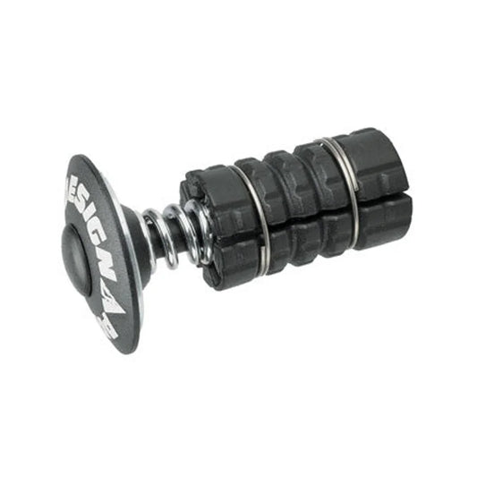 Profile Design Universal Gap Cap: fits 1" or 1-1/8" steerer tubes, Aluminum Top Cap, Black (Bicycle Headsets) – studio
