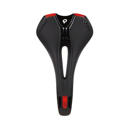 Prologo Kappa Saddle - T2.0, Hard Black, 147 mm (Bicycle Saddles) – front profile
