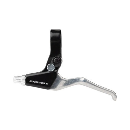 Promax 46k Brake Lever - Left, Locking, Silver (Bicycle Brake Levers) – close-up detail