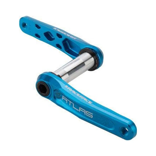 RaceFace Atlas Crankset - 170mm, Direct Mount, RaceFace CINCH Spindle Interface, Blue (Bicycle Cranks) – studio product photo