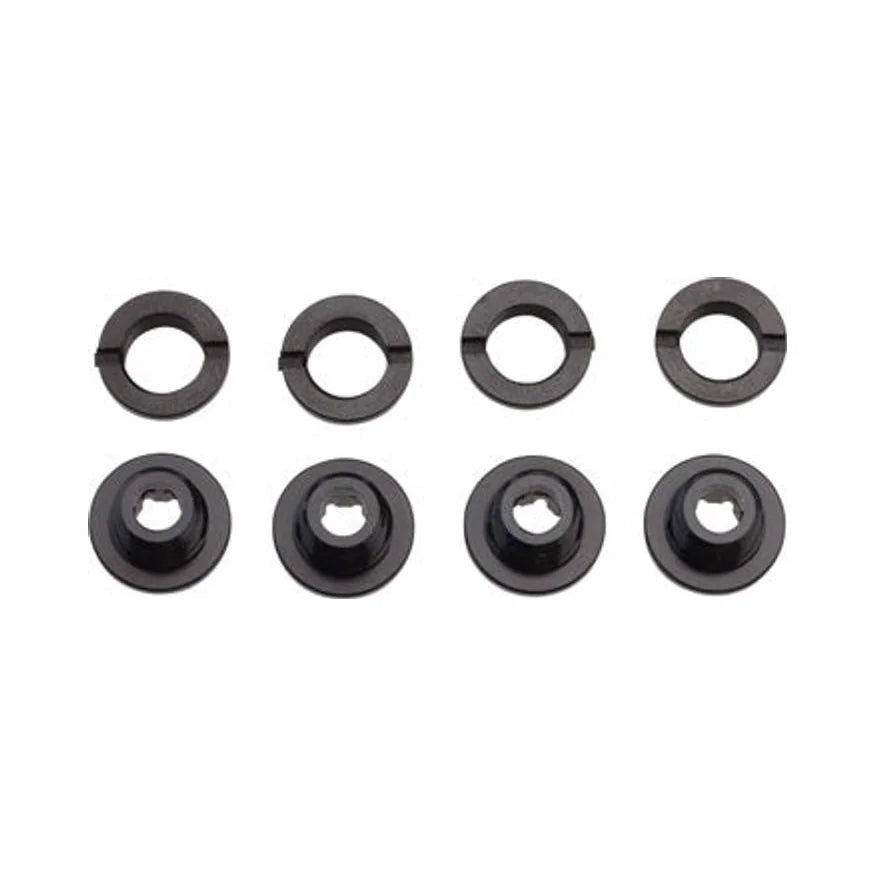 RaceFace Chainring Bolt/Nut Pack Aluminum Torx Single/Double Ring Set – studio product photo