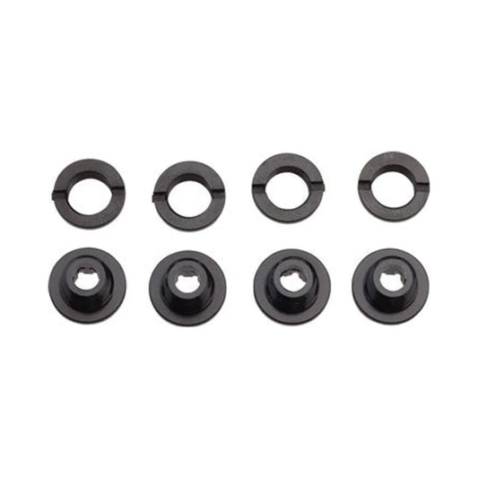 RaceFace Chainring Bolt/Nut Pack Aluminum Torx Single/Double Ring Set – studio product photo