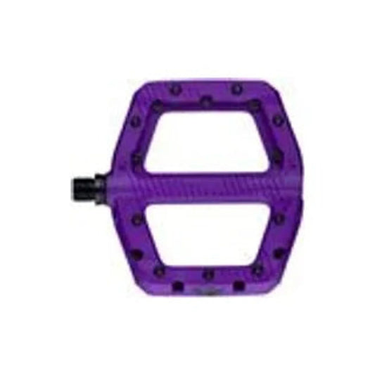 RaceFace Chester Pedals - Platform, Composite, 9/16", Large, Purple (Bicycle Pedals) – studio product photo