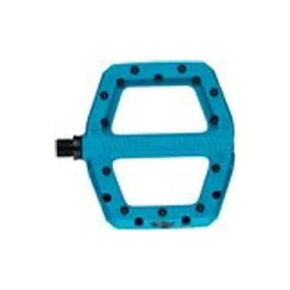 RaceFace Chester Pedals - Platform, Composite, 9/16", Large, Turquoise (Bicycle Pedals) – detail angle