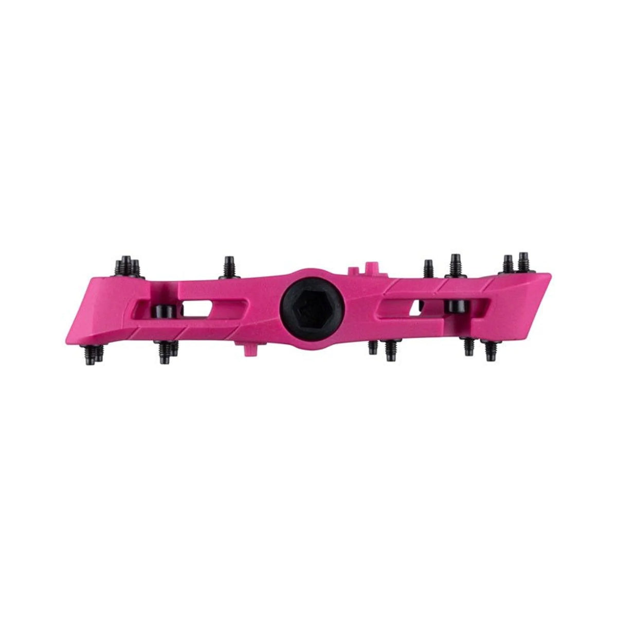 RaceFace Chester Pedals - Platform, Composite, 9/16", Small, Magenta (Bicycle Pedals) – product view