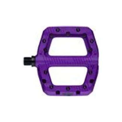 RaceFace Chester Pedals - Platform, Composite, 9/16", Small, Purple (Bicycle Pedals) – studio product photo