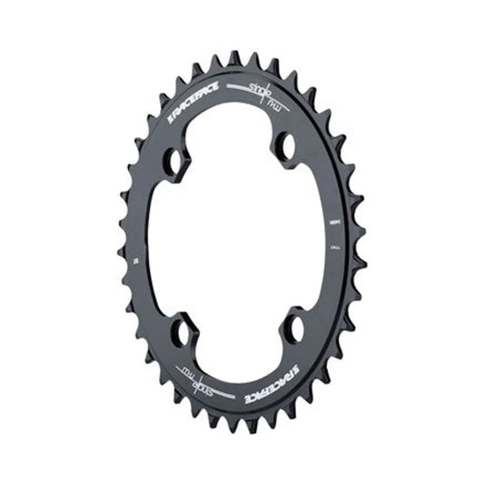RaceFace Narrow Wide Chainring: 104mm BCD, 32t, Black (Bicycle Chainrings) – close-up detail