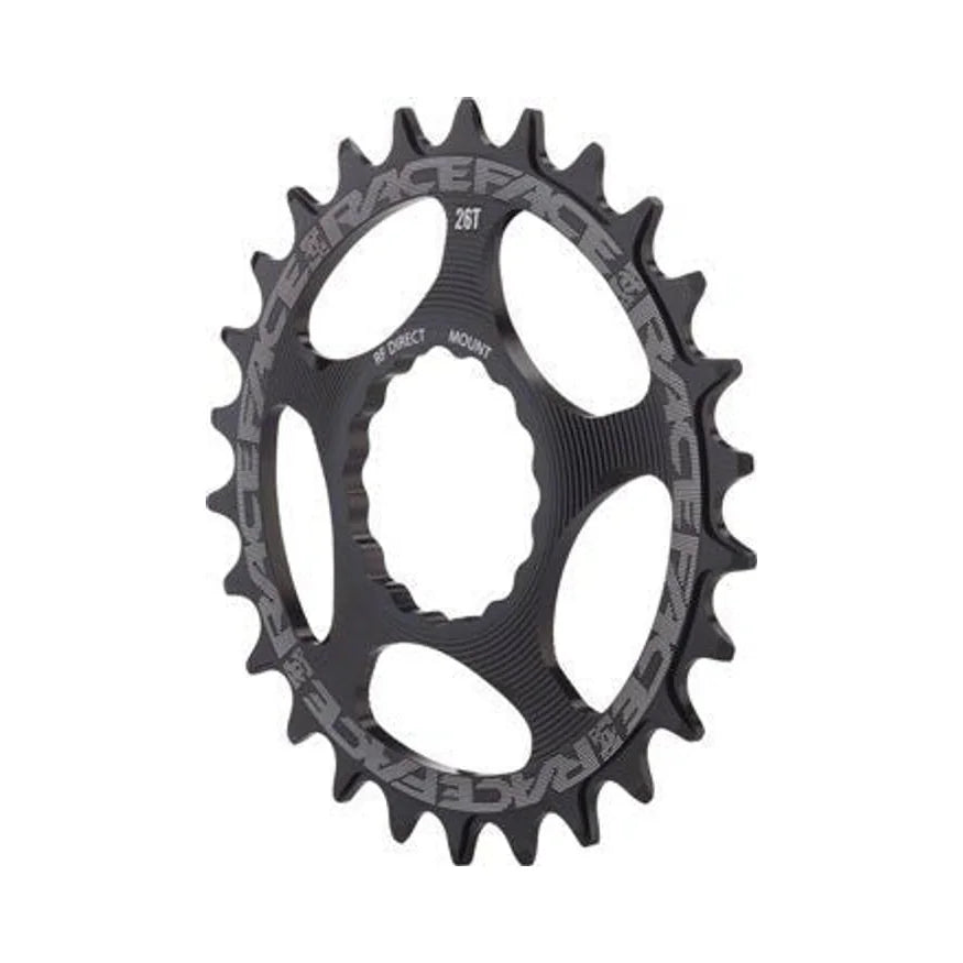 RaceFace Narrow Wide Chainring: Direct Mount CINCH, 36t, Black (Bicycle Chainrings) – studio product photo