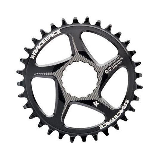 RaceFace Narrow Wide Direct Mount CINCH Aluminum Chainring - for Shimano 12-Speed, requires Hyperglide+ compatible chain, 32t, Black – RaceFace Narrow Wide Direct Mount CINCH Aluminum Chainring - for Shimano 12-Speed, requires Hyperglide+ compatible chain