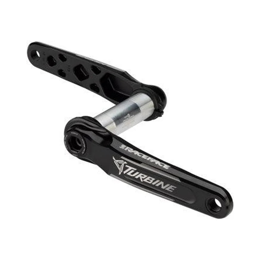 RaceFace Turbine Crankset - 175mm, Direct Mount, 136mm RaceFace CINCH Spindle Interface, Black (Bicycle Cranks) – studio