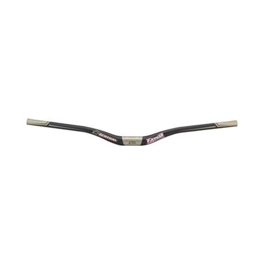 Renthal FatBar Lite Carbon Handlebar: 40mm Rise, 760mm Width, 35mm Clamp, Carbon (Bicycle Handlebars) – studio product photo