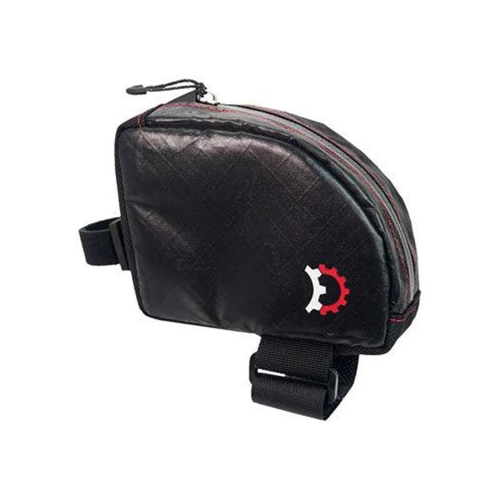 Revelate Designs Jerrycan Top-tube/Seatpost Bag - Black, Regular (Bicycle Bags & Panniers) – showcase image