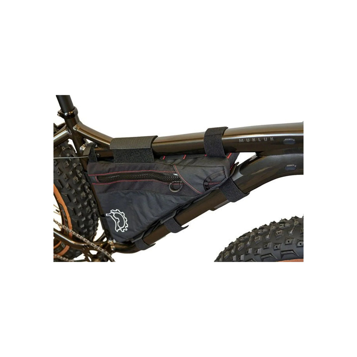 Revelate Designs Rifter Frame Bag - Small, 3.7L, Black (Bicycle Bags & Panniers) – front profile