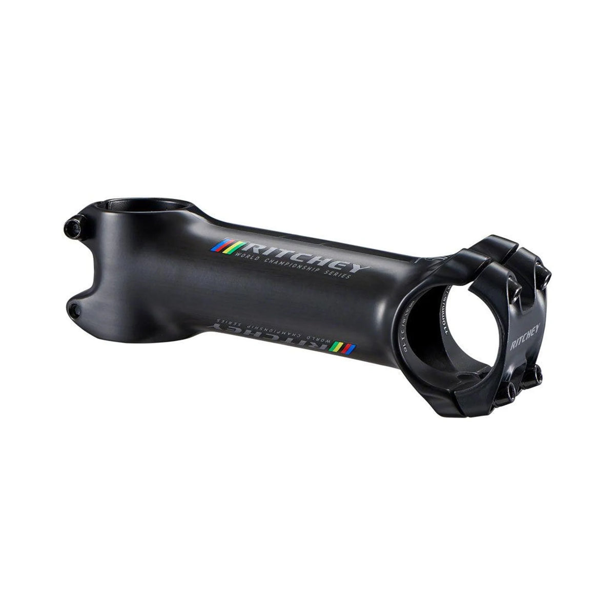 Ritchey WCS Carbon Matrix C220 Stem - 90mm, 31.8 Clamp, -6, 1 1/8", Carbon, Black (Bicycle Stems) – studio product photo