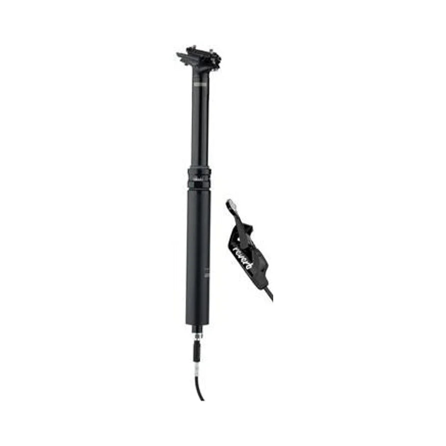 RockShox Reverb Stealth Dropper Seatpost - 31.6mm, 100mm, Black, 1x Remote, B1 (Bicycle Seatposts) – studio product photo