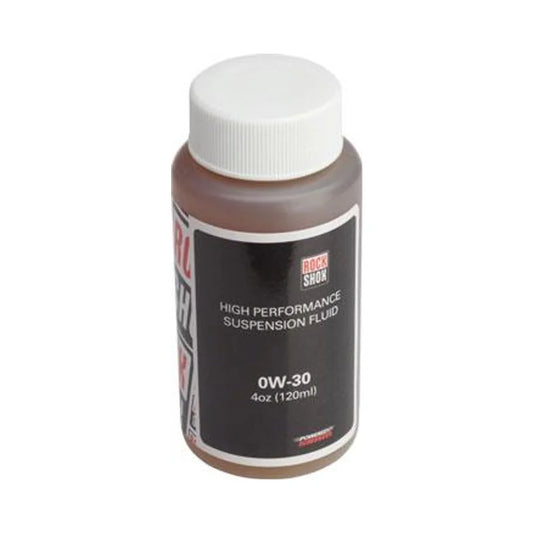 RockShox Suspension Oil, 0W-30, 120ml Bottle, Pike/Lyrik B1/Yari Lower Legs (Suspension Oil and Lube) – studio product photo