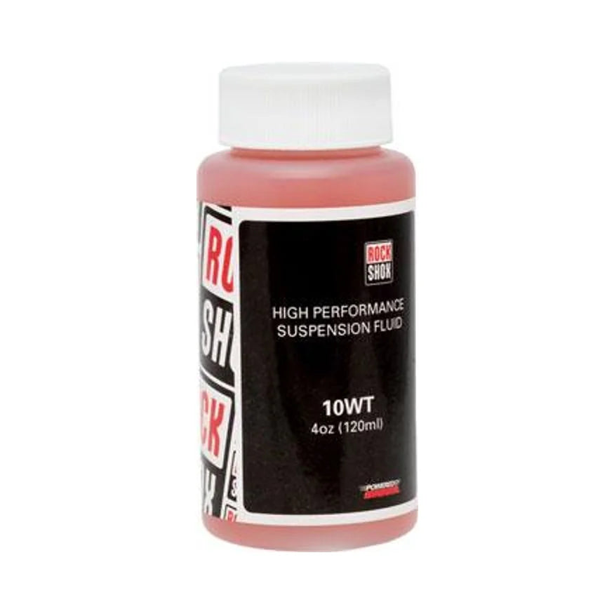 RockShox Suspension Oil, 10wt, 120ml Bottle (Suspension Oil and Lube) – studio product photo