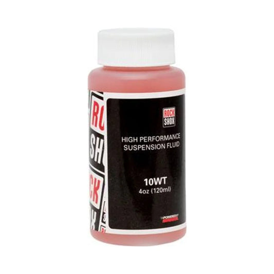 RockShox Suspension Oil, 10wt, 120ml Bottle (Suspension Oil and Lube) – studio product photo