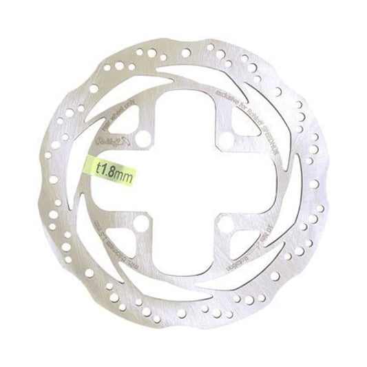 Rohloff Speedhub Disc Brake Rotor - 160mm, 4-Bolt, Silver (Bicycle Brake Rotors) – studio product photo