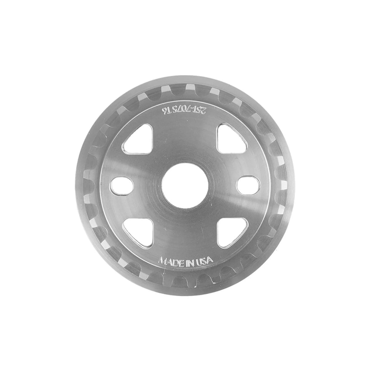 S&M X-Man Guarded BMX Sprockets (Bicycle Chainrings) – studio photo