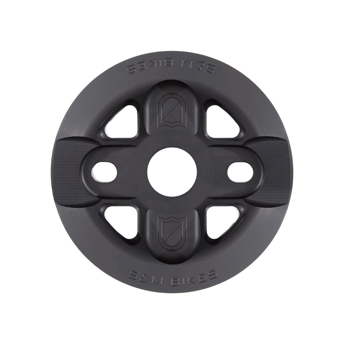 S&M X-Man Guarded BMX Sprockets (Bicycle Chainrings) – detail angle