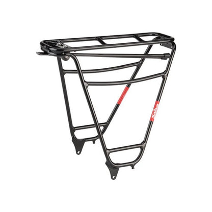 Salsa Alternator Rear Rack - Fits Rear Dropout Spacing 170-177mm, Aluminum, Black (Bicycle Front & Rear Racks) – product view