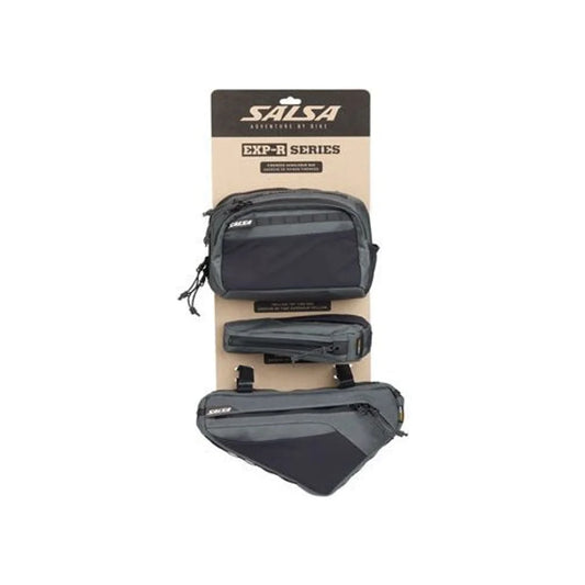 Salsa EXP-R Series Bag Bundle - Includes Campion Frame Bag, Fireweed Handlebar Bag, and Trillium Top Tube Bag – Salsa EXP-R Series Bag Bundle - Includes Campion Frame Bag, Fireweed Handlebar Bag, and Trillium Top Tube Bag (Bicycle Bags