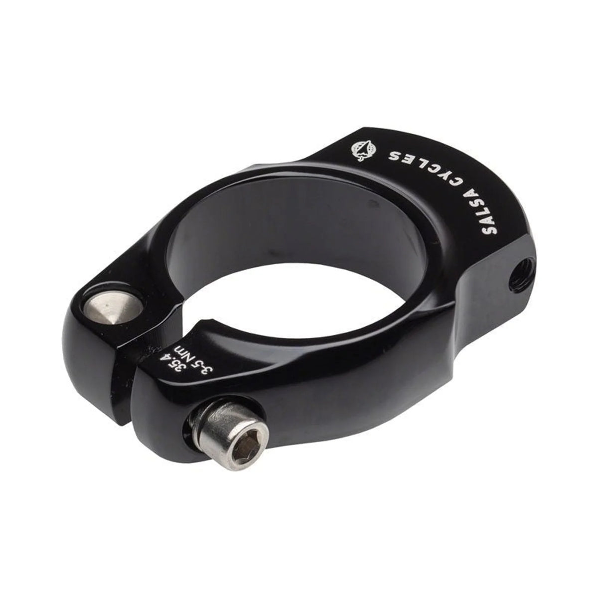 Salsa Rack-Lock Seatpost Clamp - 35.4mm, Bolt-On, Black (Bicycle Seatpost Clamps) – studio photo