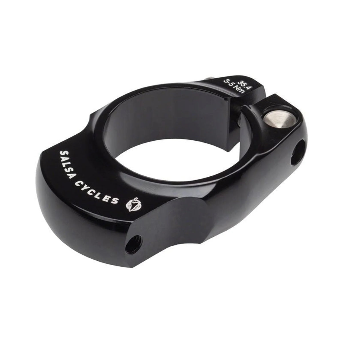 Salsa Rack-Lock Seatpost Clamp - 35.4mm, Bolt-On, Black (Bicycle Seatpost Clamps) – product view